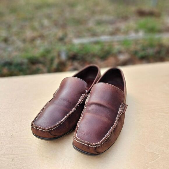 Geox Mens Loafers Slip On Shoes EU Size 43, US size 10, Pre-owned - Picture 2 of 9